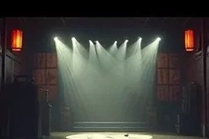 第七号演播室综艺访谈现场灯光